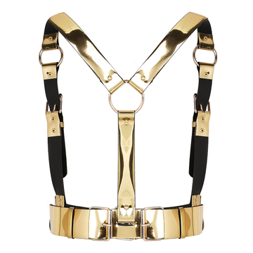 Unisex Punk Festival PU Leather Body Bondage Belt / Sexy Harness for Women and Men - EVE's SECRETS